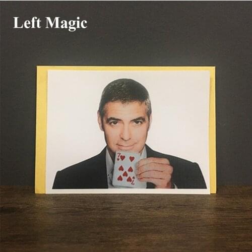 Photo To Prediction Card - Close Up Magic Tricks Predict A Photo Card Mentalism Card Magic Props Gimmick Illusions Vanishing