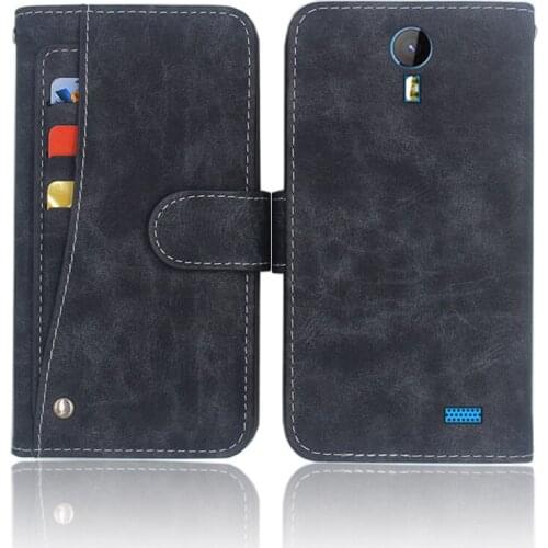 Hot! blackview BV2000 Case High quality flip leather phone bag cover Case For blackview BV2000 with Front slide card slot