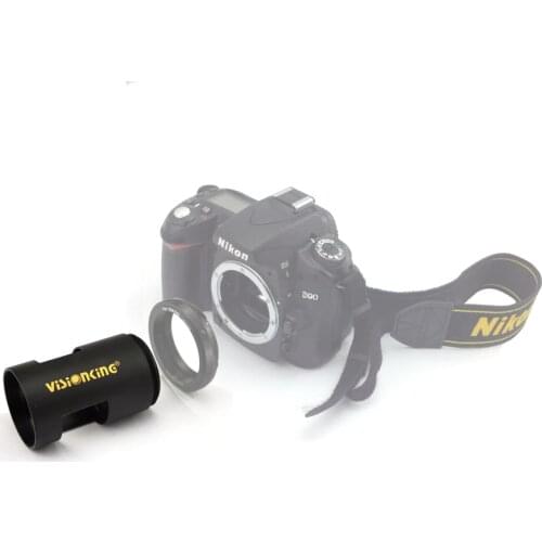 Visionking High Quality Aluminum 2 Power Conversion Ring For Spotting Scope Connect To DSLR Camera Conversion Ring Free Shipping