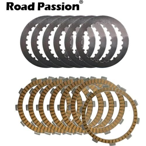 Road Passion Motorcycle Clutch Friction & Steel Plates Kit For HONDA CRM250AR CRM250 CRM 250 AR 250AR