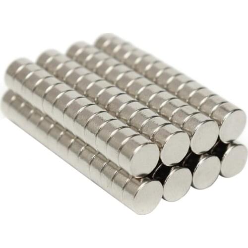 100Pcs 6x3mm Neodymium magnet Rare Earth small Strong Round permanent fridge Electromagnet NdFeB nickle magnetic DISC