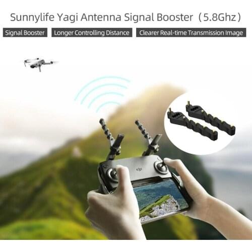New Signal Booster Yagi Antenna Amplifier Controller Range Extender for DJI Mavic Mini/Mavic Air/2/Pro/Spark/phantom4/FIMI X8 SE