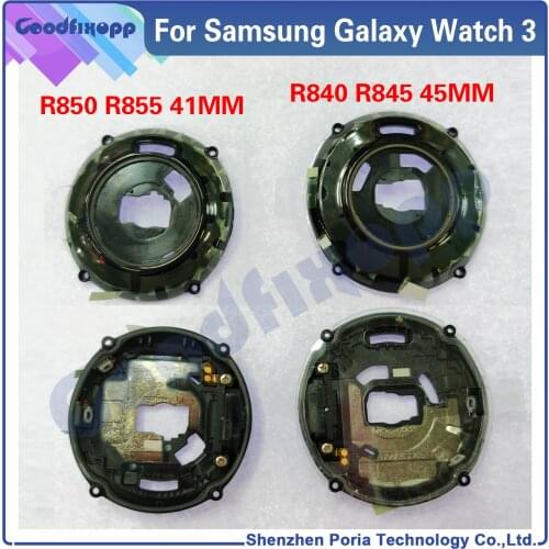 Original For Samsung Galaxy Watch 3 Watch3 R840 R845 R850 R855 Battery Door Back Cover Rear Middle Frame Housing Repair Part