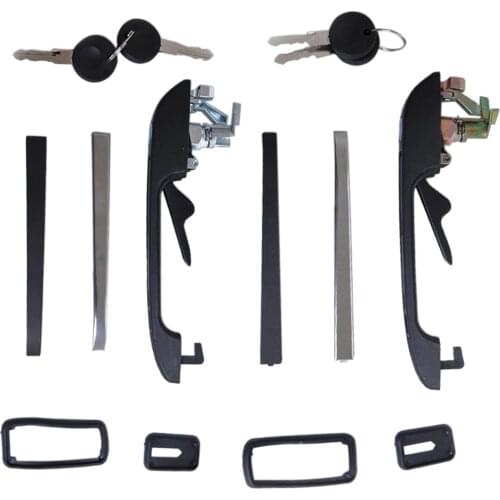 Front L \ U0026 R Exterior Door Handle And Key For VW Golf MK1 MK2 Jetta MK1 MK2