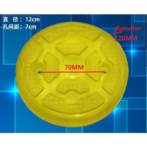 4pcs durable car lift Lifting machine accessories round oujin rubber mount pads riser pads mat