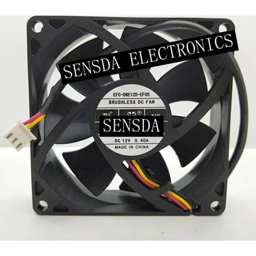 EFC-08E12D-EF05 8025 server cooling fan