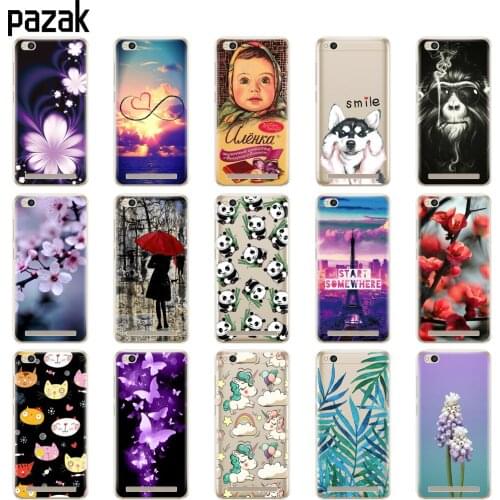Silicone Case for Xiaomi Redmi 5A 5.0 inch Phone Case for Hongmi 5A soft tpu pop Painted protective coque Cover for Redmi 5a