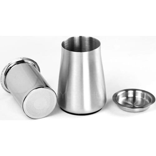 1 pc Stainless Steel Sieve Cup Powder Sieve Mesh Coffee Gadget For coffe Powder Mesh Sieve Strainer Coffee Tools