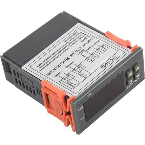 220V/STC-/1000 Digital Temperature Controller Thermostat with NTC