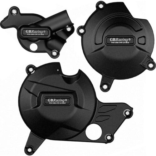 Motorcycle Secondary Engine Cover Set Case for GBRaing for Suzuki SV650 2015-2019