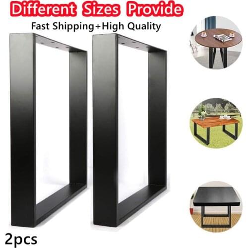 2PCS/set Metal Bench Table Legs Steel Table Legs Industrial Table Desk Leg Support Leg Table Sofa Furniture Legs 80X72cm HWC