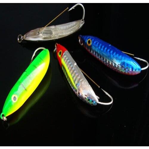 8Pcs*10g/7.5cm Fishing Paillette Minnow Lure Swimbait Crankbait Wobbler Anti-hitch Snapper VIB Hard Bait 3D eye Spinner