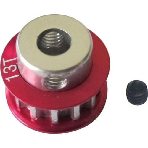 Aluminum Center Pulley Gear 13T for 1/10 SAKURA D3 CS Drift Sport #3RAC-3PY/13