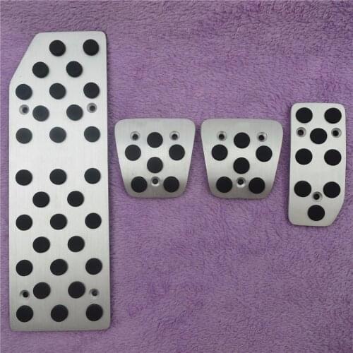 DEE Car Accessories For Chevrolet SAIL MT Fuel Brake Foot Rest Non Slip Pedal Plate,Accelerator Gas Brake Pad stickers styling