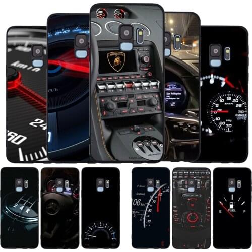 Car central control Soft phone Case For Samsung S20 S10 S9 S8 S7 edge Plus Lite For Note 8 9 10 A6 A7 A8 A9 Cover