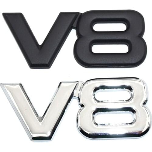 Car Styling V8 Side Wing Emblem Sticke For Lexus RX350 RX300 IS250 RX330 LX470 IS200 LX570 GX460 GX ES LX IS IS350 LS46