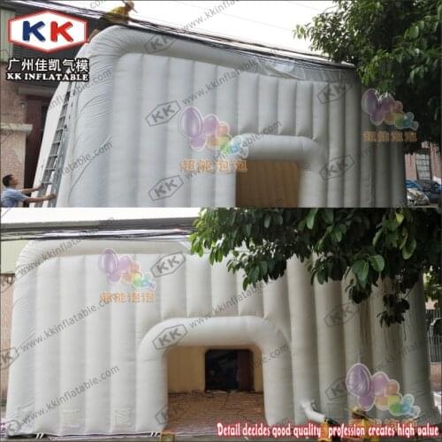 White Huge Inflatable Sewing Cube Tent for Event