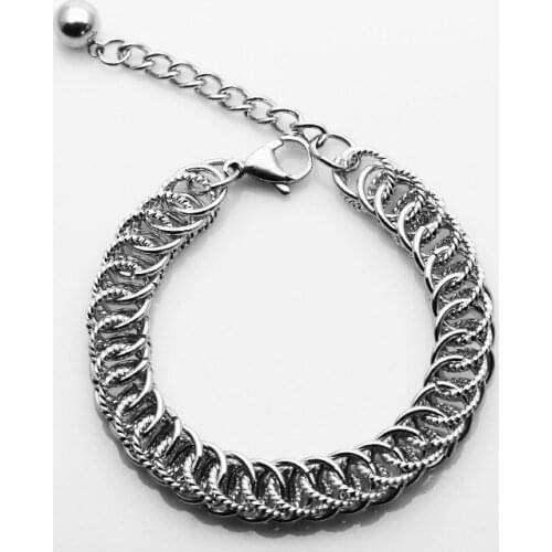 Titanium steel stainless steel bracelet jewelry new versatile simple fashion accessories