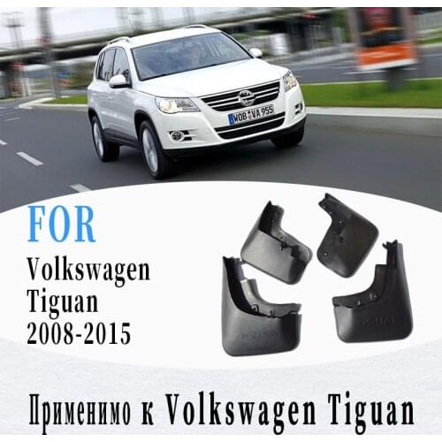Mudflaps for Volkswagen VW Tiguan 2008-2015 Mudguard Fenders Mud Flap Guard Splash Mudguards Fender auto Accessories Car Fender