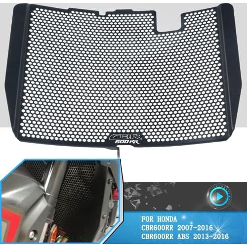 For Honda CBR 600 RR cbr600rr CBR600RR ABS 2007-2016 2015 2014 Motorcycle Radiator Grille Guard Cover oil cooler grill Protector