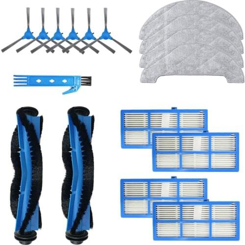 Accessories Kits For Proscenic 850t Robot Vacuum Cleaner Main Brush Hepa Filter Replacement Parts Side Brush 850T Mop Cloth