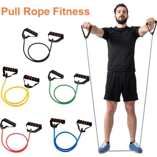 Fitness Latex Resistance Bands Set Exercise Gym Rubber Bands With Handles Fitness Workout Pull Rope For Home Gyms Daily Workout