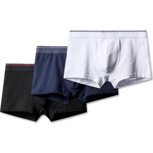 Hot Sale Mens Panties Underpants Cotton Boxer M L XL 2XL 3XL 2425