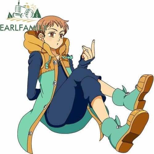 EARLFAMILY 13cm x 12.8cm For Seven Deadly Sins Car Decal Motorcycle Car Stickers Graffiti Sticker Personality Creative Decor