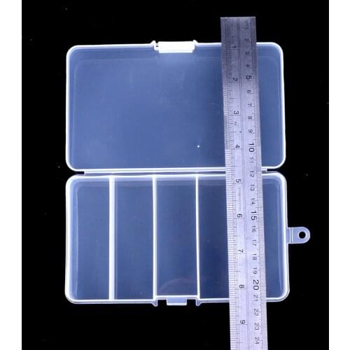 Unbreakable Plastic Fishing gear big Fishing Tackle Box for Spinner Bait Minnow Popper Fly fishing box lure pesca acesorios