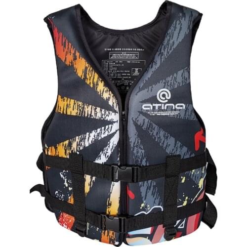Neoprene Profession Life Vest Men Women Life Jacket Buoyancy Lifejacket Fishing Surfing Life Vest Swimming Floating Swimsuit