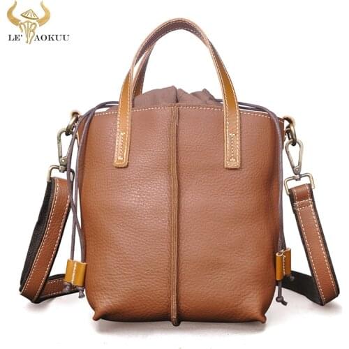 New Soft Natural Leather Luxury Brand Ladies Female Shopping Purse And Handbag Over The Shoulder bag Women Design Tote bag 502