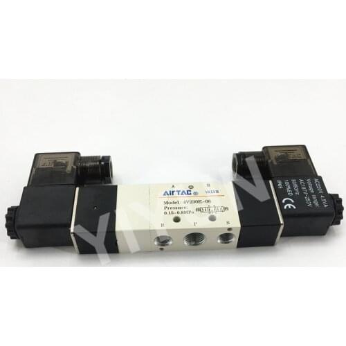 4V230E-06 4V230E-08 Pneumatic components AIRTAC original 5 Way 3 Position solenoid valve One year warranty 2 orders