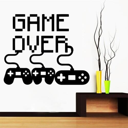 Carved over game Vinyl Wallpaper for Living Room bedroom decor School Decoration Pvc Wall Decals wall sticker