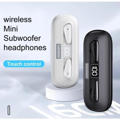 Lenovo XT95 TWS Bluetooth Headphone Ultra thin Touch Control Wireless Earphones with mic Digital Display Headset sport Earbuds