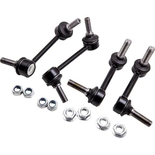 4x Front and Rear Stabilizer Sway Bar End Links for Chevy Trailblazer K6667 K6668 2004-2007