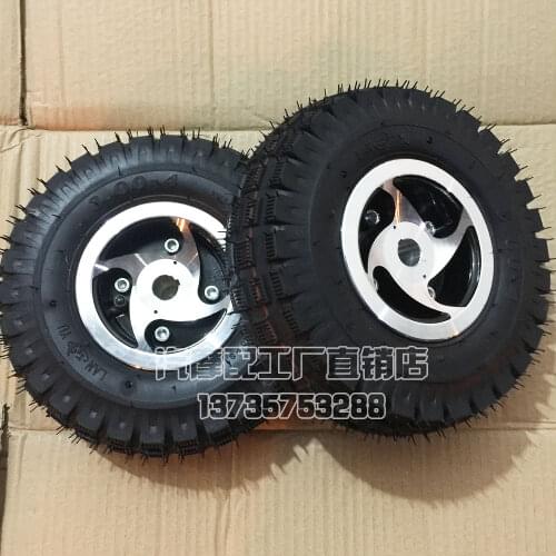 1 pc 11 inch wheel tire electric gasoline vehicle 300-4 tire four wheel tyre 3.00-4 inner tire wheel Gas scooter bike motorcyc