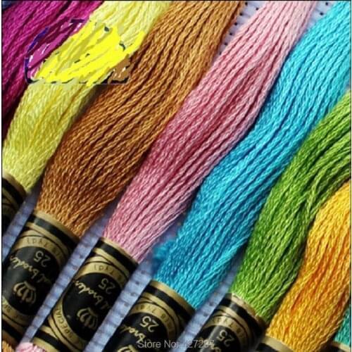 100% Cotton 447 Pieces Royal Floss Cross Stitch Floss Thread Choose Any Colors