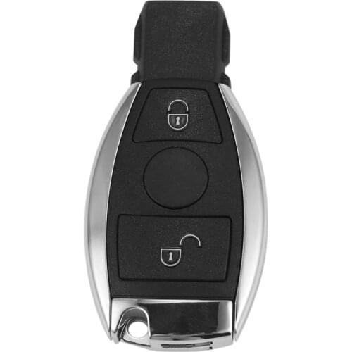 2 Buttons Remote Car Key 433.92 MHz for Mercedes BENZ 2000+ with NEC&BGA Key Shell Replacement Case