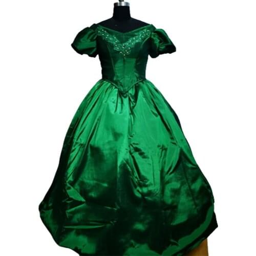 2021 New elegant Halloween Cosplay dress Colonial Georgian Renaissance Gothic Historical dress D-734