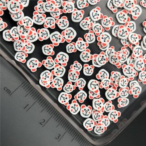 60g Bear Polymerclay,Soft Clay Sprinkle For Kids Diy/Craft Diy Making/Nail Art/Scrapbook Decoration/Craft Filler