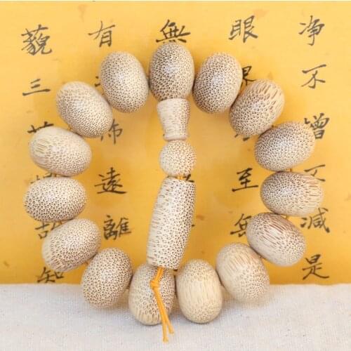 Bamboo bracelets, beaded, art gifts, mens jewelry, bracelets, elastic bamboo bead necklaces