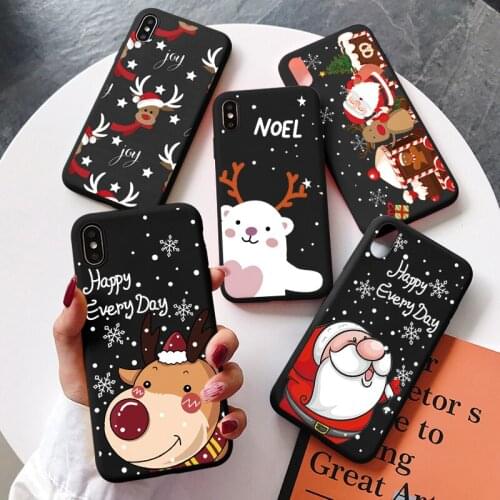 For Xiaomi Redmi K30S K20 Note 8 9 Pro 8T 10 10X 7 9T 5 9C 9A 7A 6 Mi Poco X3 NFC M3 11 10T 9 Lite Lovely Santa Christmas Fundas