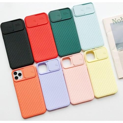 2020 New Twill Camera cover phone case ForiPhone 11 Pro Max 8 7 Plus Xr XsMax X Xs