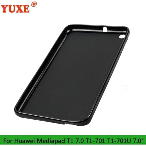 Tablet Case For Huawei Mediapad T1 7.0 inch T1-701 T1-701U T1-701W Funda Back TPU Silicone Anti-Drop Cover for Mediapad t1 7.0"
