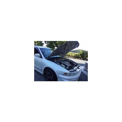 For Mitsubishi Legnum EA1/3/4/5/7W Front Bonnet Hood Modify Gas Struts Carbon Fiber Spring Damper Lift Support Absorber