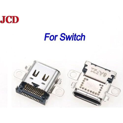 JCD 1Pcs charging port For Nintendo Switch NS Console Charging Port Power Connector Type-C Charger Socket For Switch
