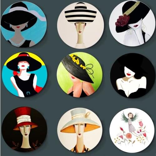 Beautiful Wall Plate Ceramic Art Display Plate European Style Home Hotel Living Room Wall Background Decorative Plate Handcrafts