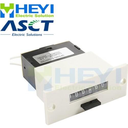 LFC-6 Hour Meter Counter Industrial Electronic Mechanical Timer for Car Motorcycle Dirt Bike Generator