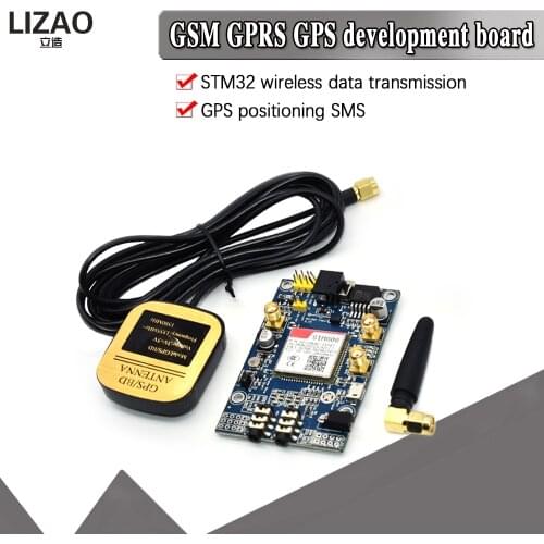 SIM808 Module GSM GPRS GPS Development Board IPX SMA with GPS Antenna for Arduino Raspberry Pi Support 2G 3G 4G SIM Card