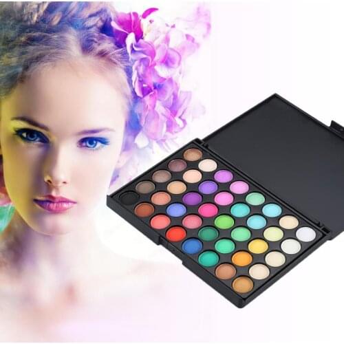 Matte Powder Eyeshadow Palette Makeup Set Makeup Palette 40 Colors Eyeshadow With Eye Primer Luminous Cosmetic maquillaje